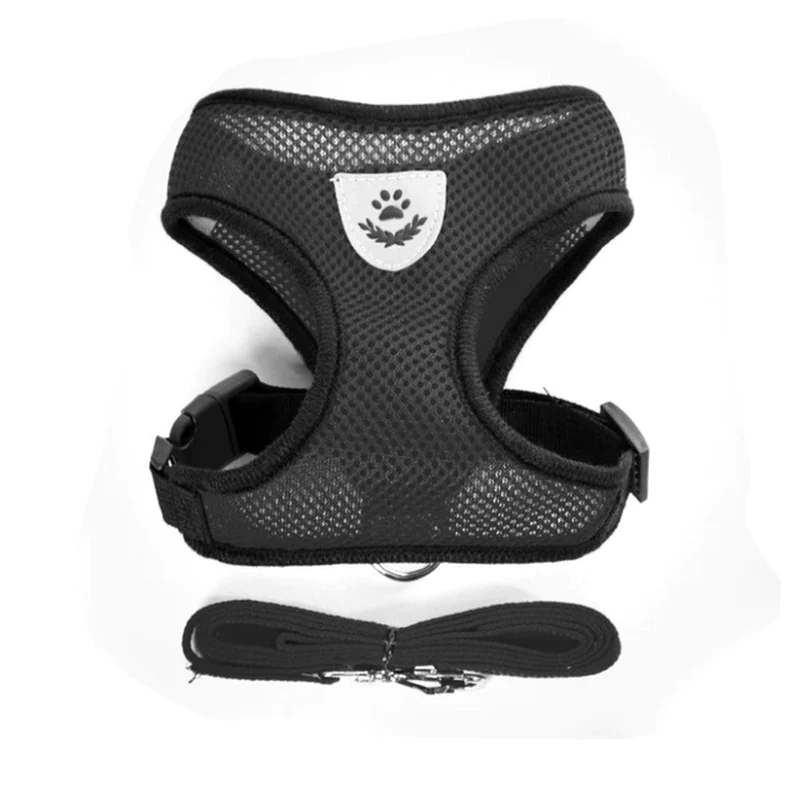 AirMesh Reflective Pet Harness & Leash Set