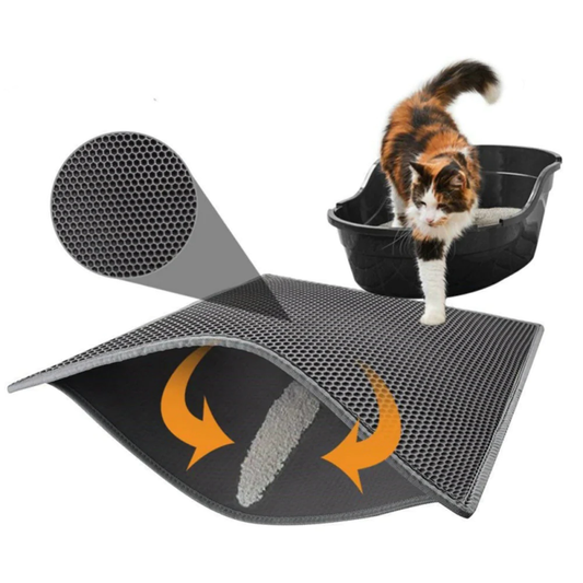 Double-Layer Cat Litter Trapping Mat