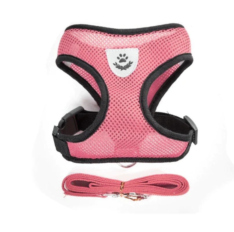 AirMesh Reflective Pet Harness & Leash Set