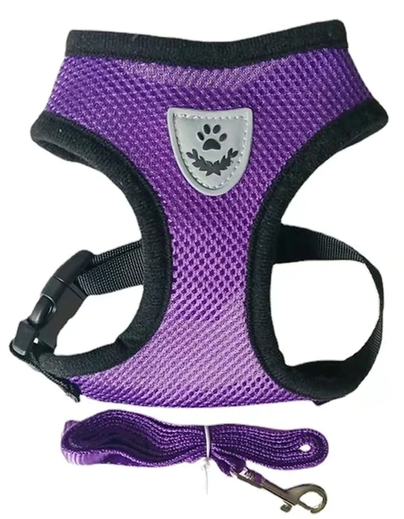 AirMesh Reflective Pet Harness & Leash Set