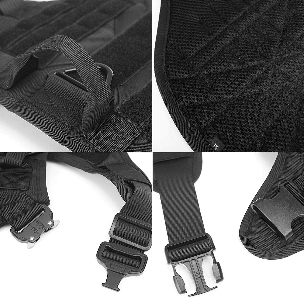 Tactical Adjustable Dog Harness